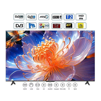 Televisor inteligente QLED TCL sin marco de 55/65/75/85 pulgadas, 120HZ, compatible con idiomas globales, 16GB integrados, ideal para juegos y películas.