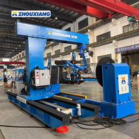 Station de soudage robotisée automatique, bras de soudeur robotisé industriel pour la fabrication de cadres métalliques