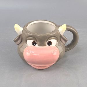 Tasse à café animale de dessin animé peinte à la main avec un design tridimensionnel, motifs de baleines et de poissons respectueux de l'environnement - Product Image 4