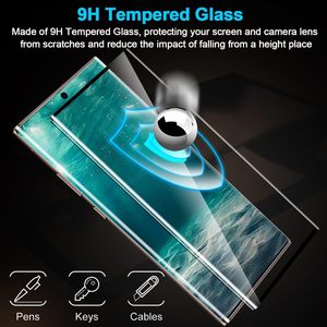 Protection d'écran incurvée 3D 0,18 mm pour Honor 500 Pro X50 Magic 8 Pro, colle intégrale, HD transparente, verre trempé avec <span class=keywords><strong>verrouillage</strong></span> par empreinte digitale, Mate 80 - Product Image 3