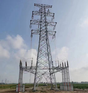 Dağıtım ekipmanları yüksek gerilim elektrik iletim hattı kulesi galvanizli 35kv 66kv <span class=keywords><strong>110kv</strong></span> 220kv 330kv 550kv güç - Product Image 2
