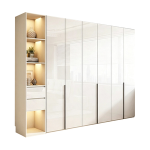 Venta directa de fábrica Armario de madera maciza multicapa pintado de grado ecológico ENF superior, emisión de formaldehído ≤ 0.025 mg/m3 ODM/OEM - Product Image 6