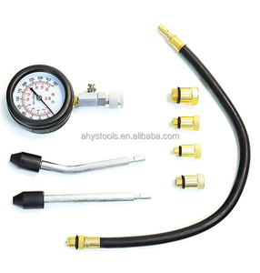Motor Compressão <span class=keywords><strong>Tester</strong></span> 8-Piece 0-300 Psi Cilindro Manômetro Conjunto para Motores a Gás Gasolina Ferramenta de Reparo Do Veículo - Product Image 1