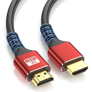 <span class=keywords><strong>สาย</strong></span>2.1 <span class=keywords><strong>HDMI</strong></span> 8K ความเร็วสูงพิเศษ4K 120Hz 8K 60Hz 8K 48Gbps อีเธอร์เน็ต3D ชุบทอง8K สำหรับ HDTV - Product Image 1