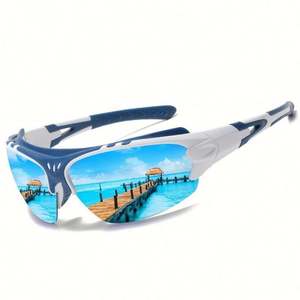Lunettes de soleil polarisées de sport tendance 2022, idéales pour la randonnée, la pêche et le cyclisme, pour hommes et femmes - Product Image 2