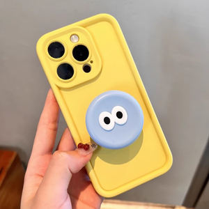 Coque de téléphone portable en TPU antichoc DIY en gros pour <span class=keywords><strong>iPhone</strong></span> 16 Pro Max 15 14 11 XSXR, protection souple 3D, yeux d'œuf, coque Air 17 - Product Image 1