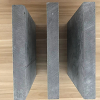 Paneles de fibrocemento para suelo de fibrocemento de 25mm, decoración de falso techo de cemento blanco