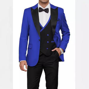 ชุดสูทเจ้าบ่าวงานแต่งงานขายส่ง ชุดทักซิโด้ผู้ชาย กระดุมเดียว ปกแหลม ชุดออกงาน ชุดเพื่อนเจ้าบ่าว ชุดพรอม - Product Image 2