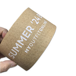 Ruban de papier de buffle humide personnalisé montage facile par collage fixation inscriptible à l'eau humide ruban kraft d'étanchéité de carton ruban résistant à l'eau - Product Image 2