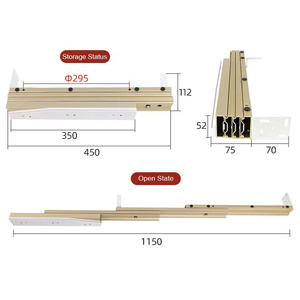 Nhiệm vụ nặng nề nối dài đường sắt Bảng bóng mang gấp Bảng trượt đường sắt Kính thiên văn đường sắt bảng - Product Image 5
