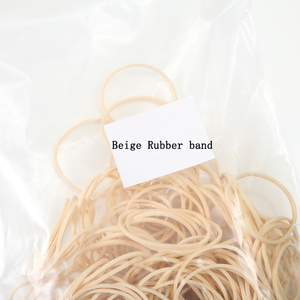 Bandas Elásticas de Goma Beige de Varios Tamaños para Oficina, Banco, Hogar y Diversos Usos - Product Image 6