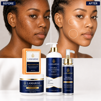 Nouvel ensemble de soins visage coréen de luxe, blanchissant et anti-âge, au glutathion, forte action éclaircissante, vente chaude, marque privée OEM/ODM