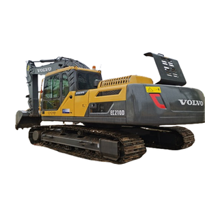 Grande pelle sur chenilles d'occasion Volvo EC210D originale de 21 tonnes, bonne qualité EC210, pelleteuse d'occasion, vente bon marché - Product Image 1