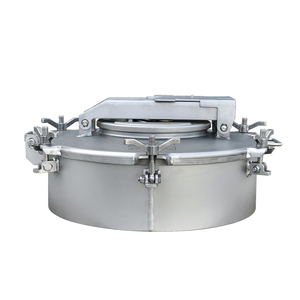 Couvercle de manhole anti-explosion à six griffes en acier inoxydable à ouverture rapide pour camions-citernes de carburant et camions-citernes de produits corrosifs - Product Image 4