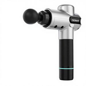 <span class=keywords><strong>Pistolet</strong></span> de <span class=keywords><strong>massage</strong></span> électrique silencieux et portable pour la relaxation profonde du corps et de la tête - Modèle T1006 en ABS - Product Image 1