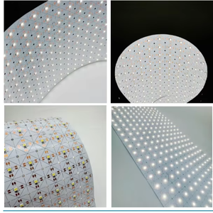 Panel LED <span class=keywords><strong>Metalux</strong></span> Onyx ultrafino moderno, hoja de tiras flexibles retroiluminadas de tamaño personalizado para iluminación de piedra bajo encimera de oficina - Product Image 5