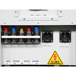 220V AC một pha tĩnh Đồng LCD thông minh SVC tự động không tiếp xúc điện áp ổn định/điều chỉnh - Product Image 6