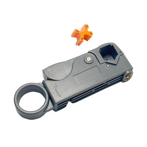 Máquina Pelacables de Acero con Cuchilla Dentada, Herramienta Rotatoria para Pelar Cables, Compatible con Medidas Métricas/Imperiales para RG59 RG6, Uso DIY - Product Image 4