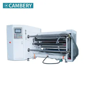 Nonwoven Fabric High Speed Automatic Slitting Rewinding Machine Good Quality BOPP Film Paper Slitter Rewinder