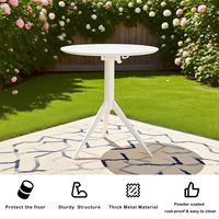 Table à manger de haute qualité carrée et ronde ménage petit appartement Table pliante pour bureau zone de loisirs Table à manger