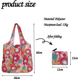 Sac de courses pliable, réutilisable, écologique, imperméable et robuste pour la vente en gros - Product Image 4