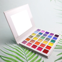 Palette de fards à paupières Glamierre Wonderland 30 couleurs en stock, fards à paupières mats et scintillants, poudre de maquillage, paillettes