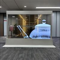 SDK de animación de pantalla Digital OLED transparente de alto brillo para centros comerciales de publicidad minorista de Metro-Fábrica de China