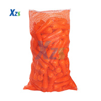 Rouge Jaune Blanc Pomme De Terre Patate Douce Chou Métier Circulaire Oignon Sac Maille Net Loom Leno Sac Avec Cordon