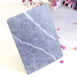 Panneau mural en tôle d'acier inoxydable laminée marbrée Feuille de métal décorative 201 304 Décoration murale en acier inoxydable Elle - Product Image 2