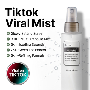 Ampolla Facial Hidratante Premium con 82% de Agua de Té Verde de Jeju, Spray Facial Antioxidante de Larga Duración para una Piel Radiante, 125ml para Uso Diario - Product Image 2