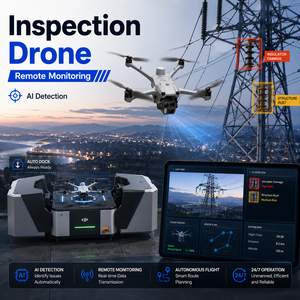Drone d'inspection à distance MATRICE 4D avec détection IA et système de stationnement, UAV industriel pour la surveillance des infrastructures et de l'énergie - Product Image 1