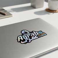 Autocollant holographique de haute qualité, logo personnalisé, découpe à la forme, impression d'étiquettes, autocollant holographique laser imperméable
