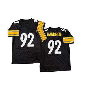 Camiseta de Rugby Estilo Vintage para Hombre, Cosida, <span class=keywords><strong>Joe</strong></span> Greene, John Stallworth, Heath Miller, Antonio <span class=keywords><strong>Brown</strong></span>, Hines Ward, Lynn Swann, Tallas S - 3XL - Product Image 5