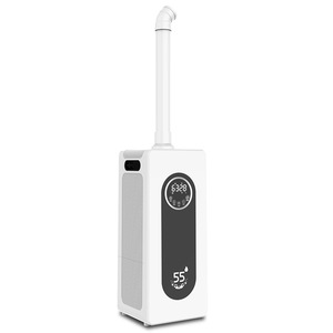 Humidificateur ultrasonique industriel 10L+ à remplissage par le haut, sur pied, pour entrepôt, préservation des fruits et légumes, désinfection de l'air - Product Image 1