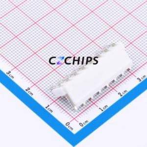 XY-VH3.96-8A21 Wire-to-Board Pin Header Bent Lead Through Hole,P=3.96mm Connector 1x8P 3.96mm Right Angle Insert 8P - Product Image 2