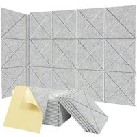 Panel Akustik Serat Poliester Veneer Embossed Tebal 9mm NRC 1.0 Desain Modern untuk Dinding Kedap Suara di Gudang, Gym, Luar Ruangan