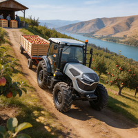 Fabricant de premier plan certifié CE EPA, pompe à engrenages à transmission par engrenages de 50 CV à moteur diesel haute efficacité pour vergers, jardins et fermes, 4x4 compact