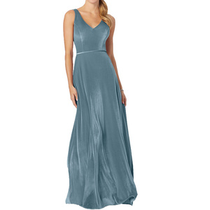 <span class=keywords><strong>De</strong></span> bal <span class=keywords><strong>de</strong></span> mariage robes longues Vintage v-cou sans manches étage longueur velours robes <span class=keywords><strong>de</strong></span> <span class=keywords><strong>demoiselle</strong></span> <span class=keywords><strong>d</strong></span>'<span class=keywords><strong>honneur</strong></span> - Product Image 5