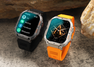 Pantalla Ips de 1,96 pulgadas, banda de silicona de 22Mm, frecuencia cardíaca durante todo el día, control de la salud, datos de sincronización, relojes inteligentes con pantalla cuadrada K57Pro - Product Image 3