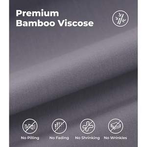 Pijamas para hombre de manga corta con cuello en V, ropa de dormir con pantalones cortos, conjunto de ropa de estar transpirable de algodón tejido y fibra de bambú. - Product Image 5