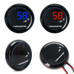 Universal LED Digital Thermometer Instruments <strong>Water</strong> Temp <strong>Temperature</strong> Digital Display <strong>Gauge</strong> Meter Motorcycle Meters - Product Image 4