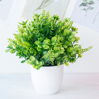 Plante verte fleur artificielle simulation plantes en pot bonsaï simulation bonsaï décoration de table fabricants en gros