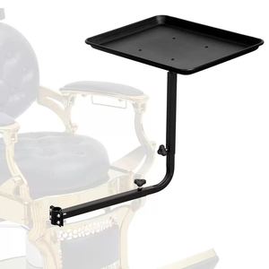 Chaise de coiffure professionnelle de haute qualité avec chariot de rangement mobile en plastique pour salon - Product Image 6