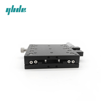 Haute Précision E-EIC01 X axe Économique croix-rouleau guidé coulissante manuelle cnc glisser étape de positionnement pour cnc machine