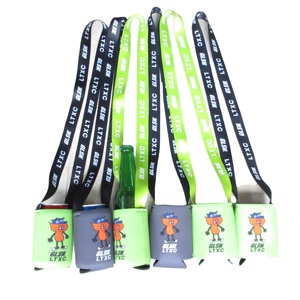กระเป๋าเก็บความเย็นแบบนีโอพรีนพร้อมสายคล้องคอ พิมพ์โลโก้ได้ตามต้องการ - Product Image 1