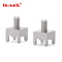 Entretoises et supports SMT M3x11 pour soudure par refusion, insertion filetée pour montage en surface sur PCB, en acier étamé, en rouleau, pour automatisation