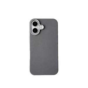Nouvelle <span class=keywords><strong>coque</strong></span> de téléphone TPU antichoc, design gaufré uni, couleur unie, motif en <span class=keywords><strong>cuir</strong></span>, style professionnel pour <span class=keywords><strong>iPhone</strong></span> 11 17 16/14/13/<span class=keywords><strong>12</strong></span> - Product Image 6