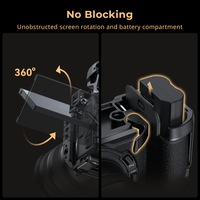 Cage de caméra portable en alliage d'aluminium pour Z 6III avec plaque de dégagement rapide Arca-Swiss compatible avec RS 3/RS 3 4 Pro