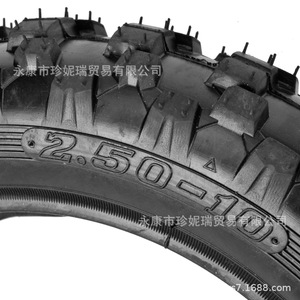 Neumático de Motocicleta Todoterreno Fvrito 2.50-10 con Patrón de Bloques Agresivos para Crf50 Xr50 Little Apollo - Product Image 2