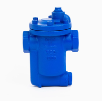 Perangkap Uap Seri L883/L885 dengan Akses Samping dan Saringan Terintegrasi, Ukuran 1/2"-2" Flens/Berulir untuk Drainase Saluran Uap